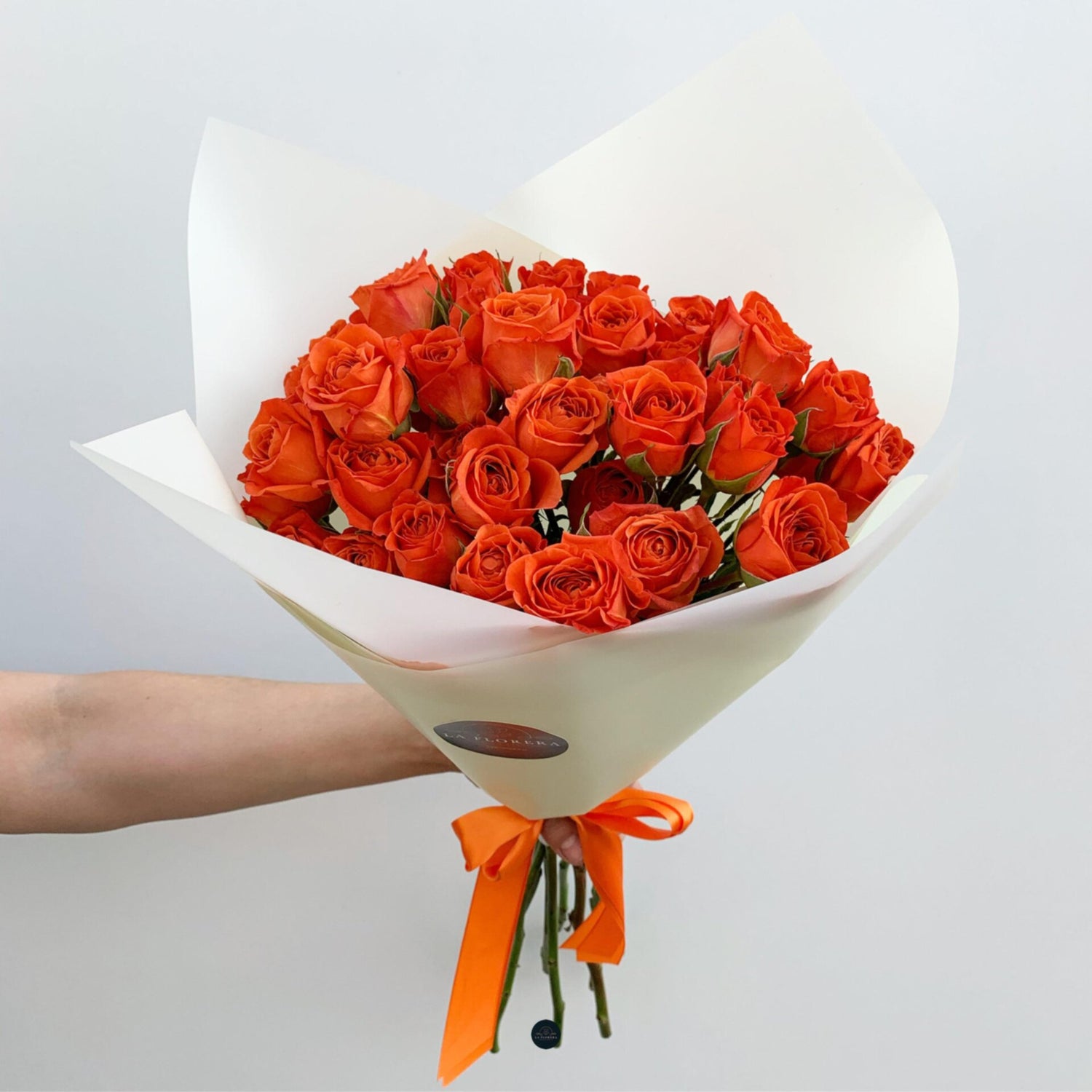 MINI ROSAS NARANJAS