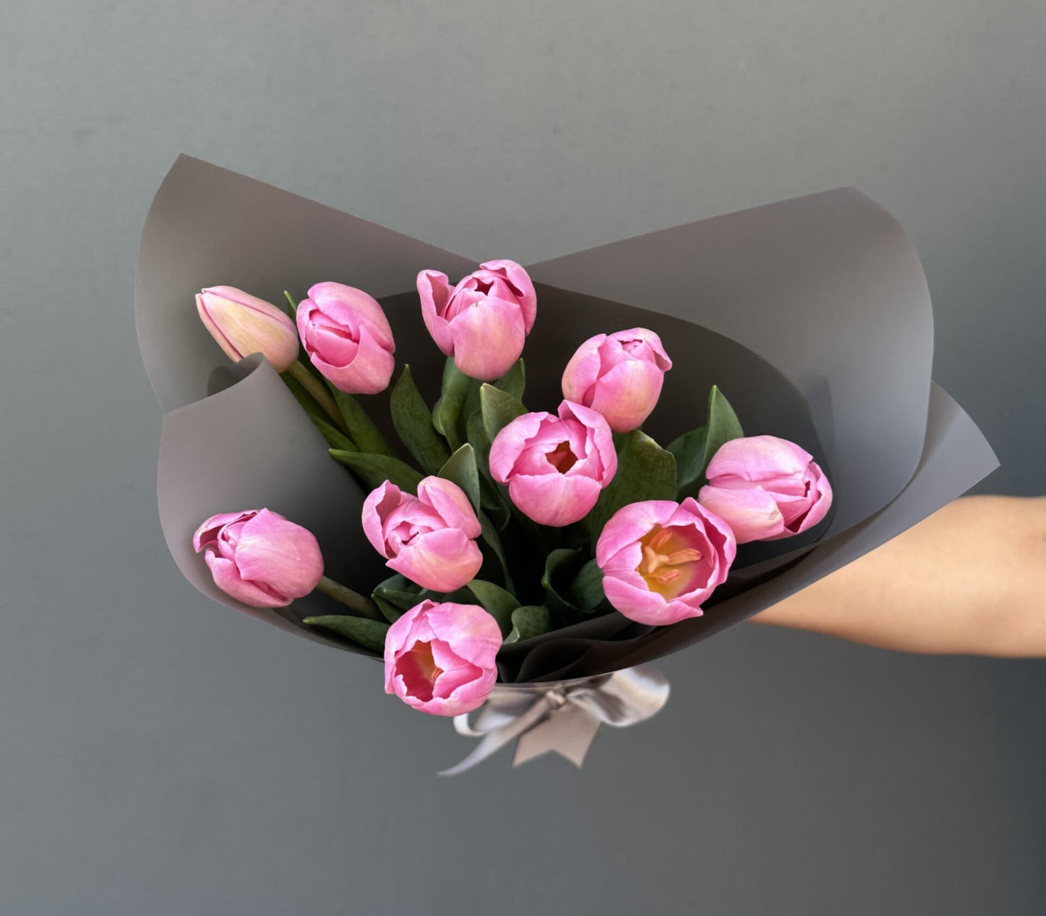 RAMO TULIPANES ROSADOS 10 VARAS